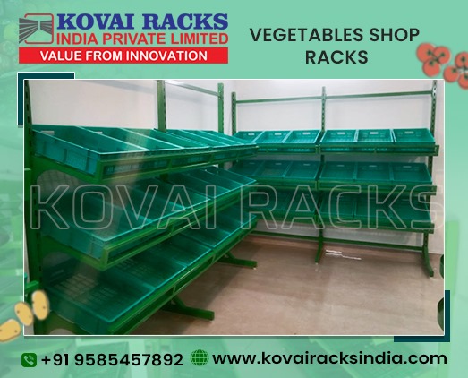 Multi Tier Vegetable Display Rack